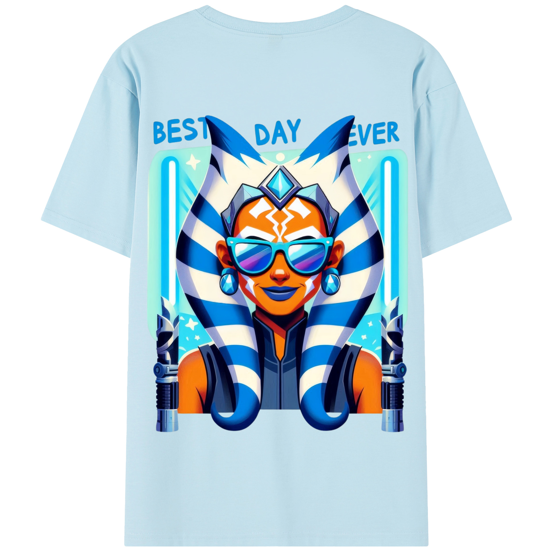 （画像用） スター・ウォーズ Star Wars 綿100％半袖Tシャツ（背面プリント）